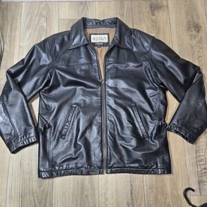 Wilsons Leather Black Jacket